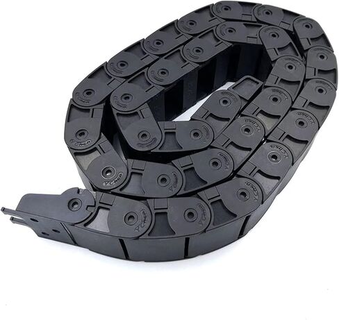 1 قطعة 1 متر 18x37 مللي متر سلك الناقل كابل نقل السحب شبه المغلقة الداخلية افتتاح CNC راوتر آلة أدوات (48 مللي متر) in Kuwait