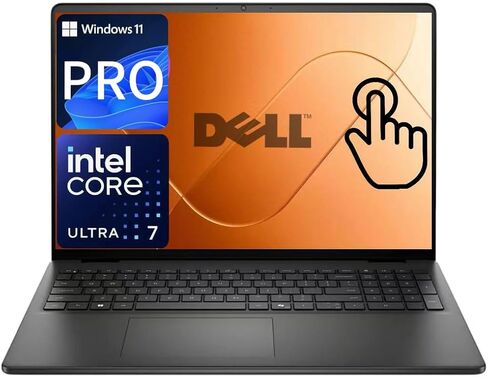 Dell Inspiron 14 7440 2-in-1 Touchscreen Business Laptop, Core 7 150U(> i7-1355U), 32GB DDR5 RAM, 1TB SSD, Backlit, FHD Webcam, Fingerprint Reader, Microsoft Office Lifetime License & Windows 11 Pro in Saudi Arabia