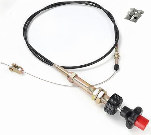 JOLINO 6FT VCGTX6 Vernier Adjustable Lock Cable, Heavy Duty Locking Hand Throttle Control Cable with Vernier Adjustable Mechanism for Industrial Commercial PTO Dump Control Cable in Kuwait