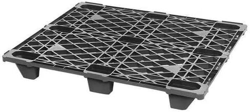 شديدة التحمل 48 بوصة طول × 40 بوصة عرض × 5 بوصة ارتفاع منصات بولي إيثيلين عالية الكثافة مُعاد تدويرها سعة تحميل ثابتة تبلغ 3500 رطل in Kuwait
