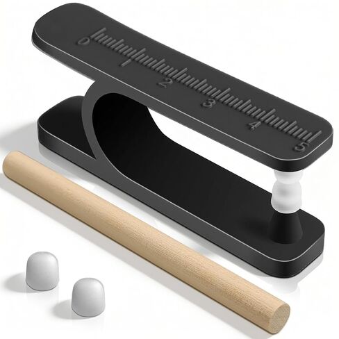 Portable Coin Ping Tester for Authenticity Check – Clear Sound & Size Comparison Tool, Easy to Use, Black in Kuwait