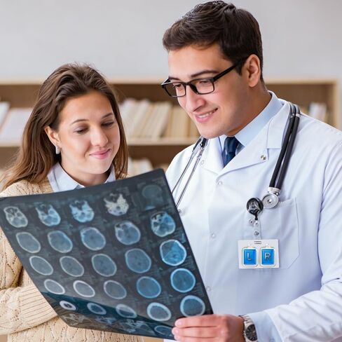 12 Pcs X-Ray Markers with Lead L & R Letters X-ray Markers in Radiology Small Rectangle Generic Marker for Radiology Nurses Doctors Orthopedic Student Teachers Gifts in Kuwait