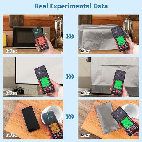 Faraday Fabric 43" x 43"+ 79"L Tape, Military Grade Faraday Cloth for Shielding RFID, EMP, EMF, EMI, 5G, WiFi, Bluetooth, GPS, Signal Leakage Prevention in Kuwait