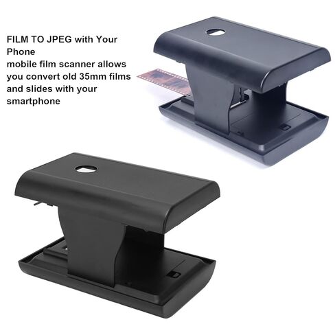 ماسح ضوئي لشرائح فيلم Kikumi، ماسح ضوئي رقمي لصور الأفلام إلى JPEG يحول شرائح 35 مم ومحول صور رقمية سلبية مع ضوء LED لـ in Kuwait