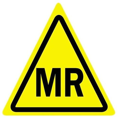 ASTM MRI Warning Label Sets - Includes MR Safe (Green), MR Conditional (Yellow), MR Unsafe (Red) - 36 Labels (6 Each Size/Style) in Saudi Arabia