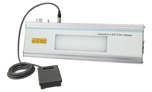 Industrial Radiography Film Viewer X-Ray LED Film Viewer with Light Intensity 300,000LUX(100,000cd/m²) Wired Foot Switch Size of Viewing Area 220 * 60MM Observation Blackness <4.0D in Saudi Arabia