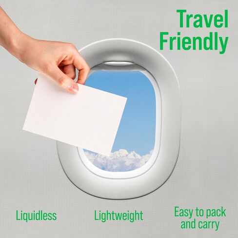 Rockin' Green Active Wear Travel Laundry Detergent Sheets Unscented - Mess-Free Laundry Sheets Detergent with Sodium Bicarbonate - Easily Dissolvable Laundry Soap for Traveling (104 Loads) in Saudi Arabia