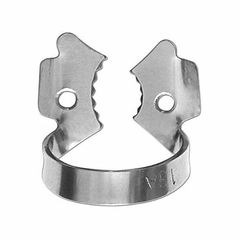 6pcs ENDODONTIC RUBBER DAM CLAMP Dental Instrument (Lower Molars) (#13A) in Kuwait