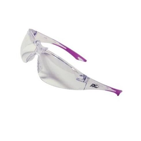 Palmero 3760CP Chic Clear Health Care Eyewear Frame with Pink Tips Clear Lens in Saudi Arabia