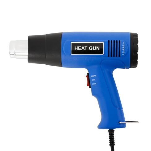 آلة ختم الحرارة مقاس 24 بوصة، آلة تغليف بالانكماش بقدرة 530 وات مع مسدس حراري، معدات ختم التغليف، درجة حرارة 572-968 درجة فهرنهايت قابلة للتعديل، متوافقة مع فيلم PVC POF PP PE in Kuwait