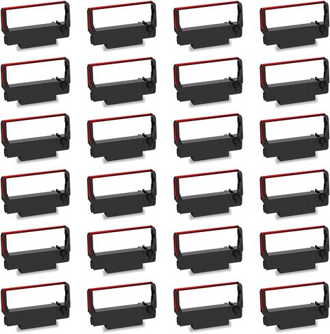 30 Pack ERC30 ERC-30 Black and Red Ribbon Cartridge Replacement for ERC-30/34/38 Ribbons Used with ERC30/ERC34/ERC38,TM-U220,Bixolon GRC-220BR,M188B,BTP-M300 Printer (30 -Pack) in Kuwait