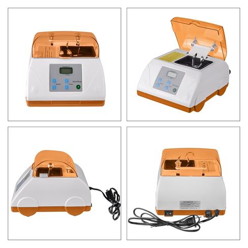 ريهوت مختبر الأسنان HL-AH G8 ملغم رقمي ملغم خلاط LCD كبسولة خلاطات معدات المختبر برتقالي in Kuwait