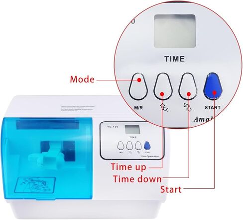 REEHUT YG-100 Lab Dental Digital Amalgamator Machine Plastic Collect Amalgam Capsule Mixer 220W in Kuwait