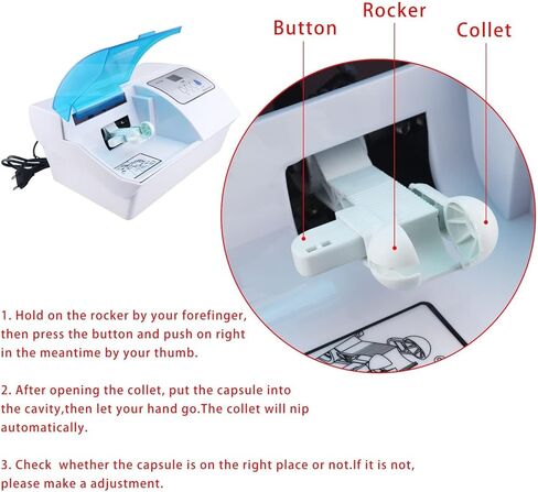 REEHUT YG-100 Lab Dental Digital Amalgamator Machine Plastic Collect Amalgam Capsule Mixer 220W in Kuwait