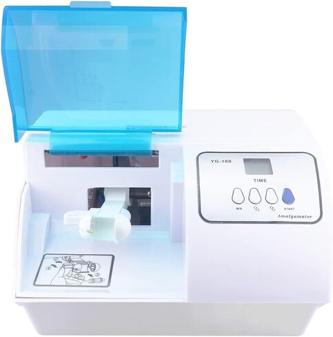 REEHUT YG-100 Lab Dental Digital Amalgamator Machine Plastic Collect Amalgam Capsule Mixer 220W in Kuwait