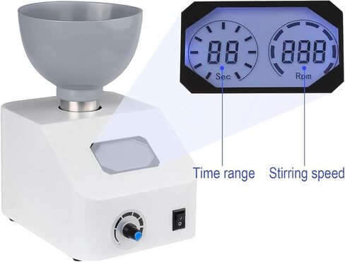 Automatic Alginate Mixer for Dental Clinics, 100-700ML Capacity Plaster and Gypsum Mixer, High-Efficiency Oscillator for Labs in Saudi Arabia