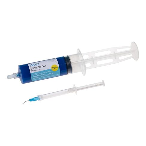 HE-1004 Hexa Etchant Gel 37% Phosphoric Acid Blue Syringes 4/Pk 2mL in Kuwait