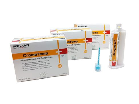 REDLAND Dental CromaTemp Crown & Bridge Temporary Material (50mL Cartridge) (A1) in Kuwait