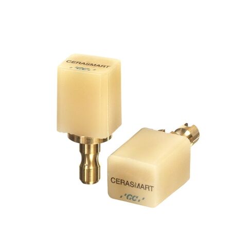 GC 012547 Cerasmart CEREC Force Absorbing Blocks A3#12 Low Translucency 5/Pk in Kuwait