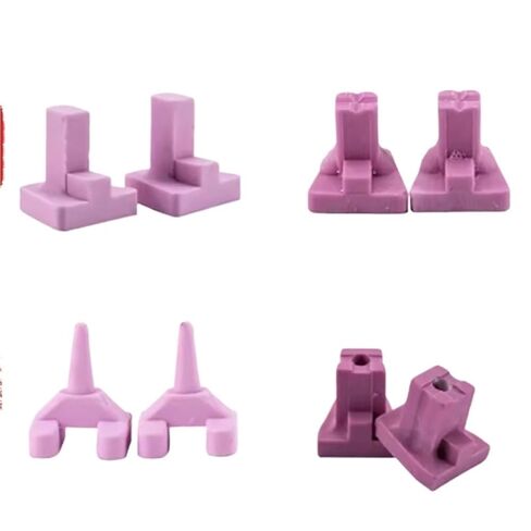 Ceramic Firing Pegs for Crowns and Bridges 20Pcs Sharp Dental Ceramic Sintering Pins for Single-Tooth Monolithic Sintered Supports Laboratory Materials in Saudi Arabia