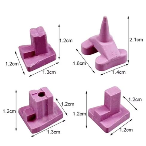 Ceramic Firing Pegs for Crowns and Bridges 20Pcs Sharp Dental Ceramic Sintering Pins for Single-Tooth Monolithic Sintered Supports Laboratory Materials in Saudi Arabia