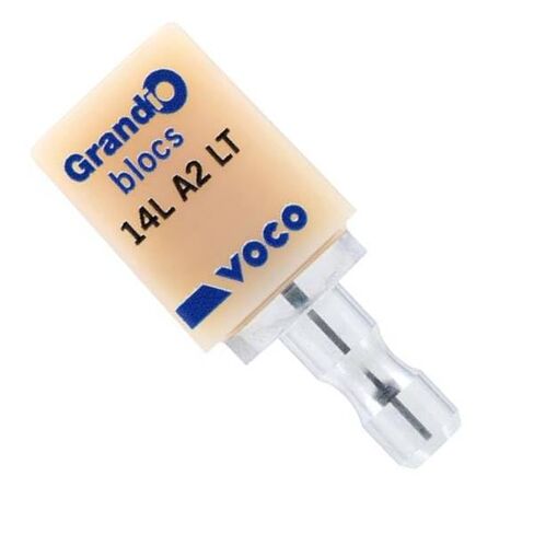 Voco 6019 Grandio CAD CAM Blocks A2 Low Translucency Size 14L 5/Pk in Saudi Arabia