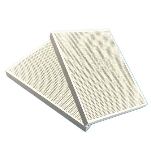 ألواح لحام سيراميك على شكل قرص العسل، قطعتان من كتلة لحام سيراميك على شكل قرص العسل - 13.7 × 9. 1.3 سم لصنع المجوهرات وأدوات لحام المعادن in Kuwait