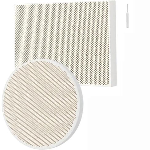 ألواح لحام سيراميك على شكل قرص العسل، مجموعة من قطعتين من ألواح لحام سيراميك على شكل قرص العسل مع إبرة من الفولاذ المقاوم للصدأ لصنع المجوهرات والمشروعات اليدوية in Kuwait