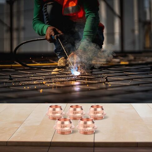 5pcs Plasma Gouging Shield Cap 9-8241 Dynamics for SL60/100 for Torch, Trenching Guard Cup Consumable Accessory in Kuwait