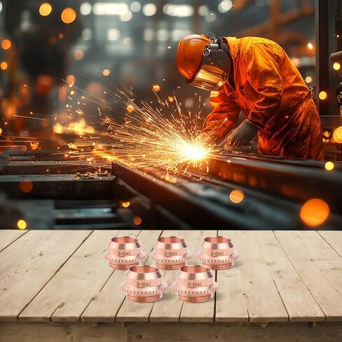 5pcs Plasma Gouging Shield Cap 9-8241 Dynamics for SL60/100 for Torch, Trenching Guard Cup Consumable Accessory in Kuwait