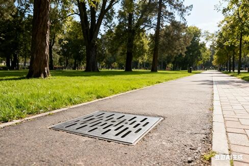 Large Size Outdoor Drain Cover,Drainage Grate,Trench Grating,Gully Grating,Sidewalk Drain,Floor Drain,3mm Thick Stainless Steel Drain Grate,Driveway Ddrain Grates，Size 16"X16"(Large) in Kuwait