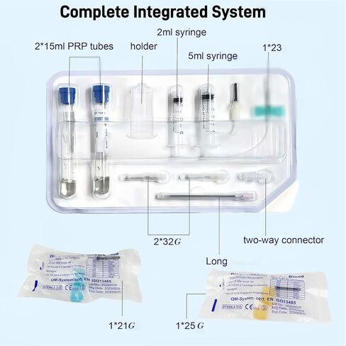 12in1 PRP Kit CE Certified Sealed Packaging Includes 2 15mL Tubes 10 Accessories (1) in Kuwait