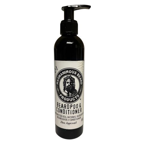 MAGNANIMOUS ALL-NATURAL BEARDPOO 2-IN-1 (6 SCENT OPTIONS TO CHOOSE FROM) - THE BEST ALL-NATURAL (VEGAN) BEARD WASH ON THE PLANET! (ATLAS (MAHOGANY/TEAKWOOD), DISC CAP) in Kuwait