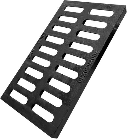 B125 Ductile Iron Driveway Channel Drain Grate-20x10 in. Metal Trench Drain Grates,3 Pack Garage Length,Heavy Duty Channel Drainage Grates for Garage,Factory,Parking Lot,Commercial Zone in Saudi Arabia