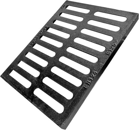 B125 Ductile Iron Driveway Channel Drain Grate-20x10 in. Metal Trench Drain Grates,3 Pack Garage Length,Heavy Duty Channel Drainage Grates for Garage,Factory,Parking Lot,Commercial Zone in Saudi Arabia