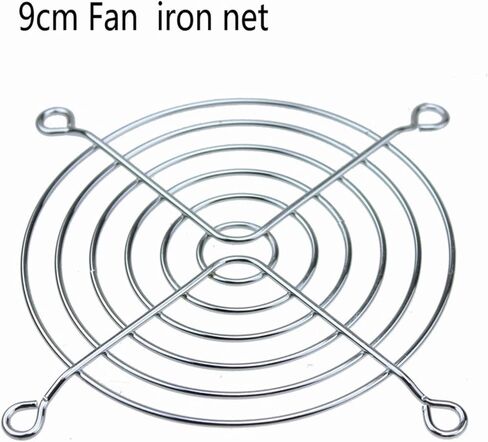 مروحة التبريد شواء المعادن فنجر الحرس 2 قطعة 9 سنتيمتر شبكة الحديد الفولاذ المقاوم للصدأ مراوح معدنية شواء 90 مللي متر 3.5 بوصة التيار المتناوب تيار مستمر مروحة 92x92 مللي متر in Kuwait