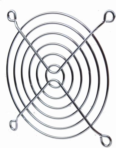 مروحة التبريد شواء المعادن فنجر الحرس 2 قطعة 9 سنتيمتر شبكة الحديد الفولاذ المقاوم للصدأ مراوح معدنية شواء 90 مللي متر 3.5 بوصة التيار المتناوب تيار مستمر مروحة 92x92 مللي متر in Kuwait