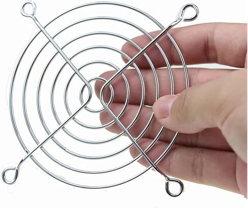 مروحة التبريد شواء المعادن فنجر الحرس 2 قطعة 9 سنتيمتر شبكة الحديد الفولاذ المقاوم للصدأ مراوح معدنية شواء 90 مللي متر 3.5 بوصة التيار المتناوب تيار مستمر مروحة 92x92 مللي متر in Kuwait