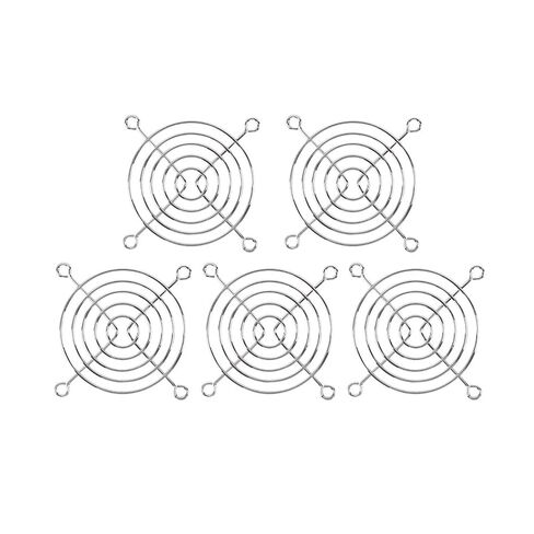 Cooling Fan Grill Metal Finger Guard 5pcs PC Case Cooling Fan Grills Desktop Finger Guard Protector Protection Cover 40mm 50mm 60mm 80mm 120mm(5pcs 50mm) in Saudi Arabia