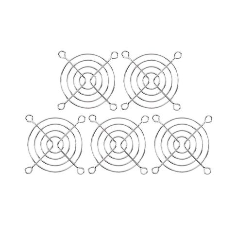 Cooling Fan Grill Metal Finger Guard 5pcs PC Case Cooling Fan Grills Desktop Finger Guard Protector Protection Cover 40mm 50mm 60mm 80mm 120mm(5pcs 50mm) in Saudi Arabia
