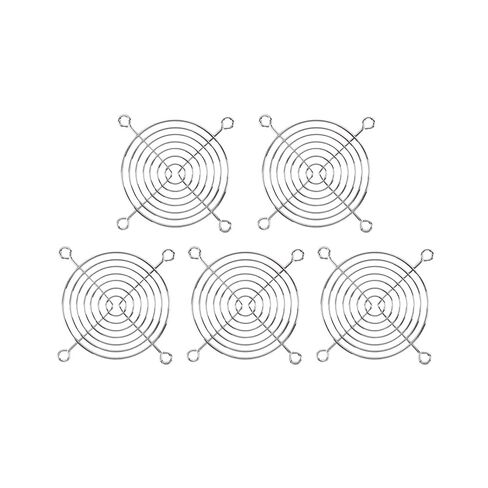 Cooling Fan Grill Metal Finger Guard 5pcs PC Case Cooling Fan Grills Desktop Finger Guard Protector Protection Cover 40mm 50mm 60mm 80mm 120mm(5pcs 50mm) in Saudi Arabia
