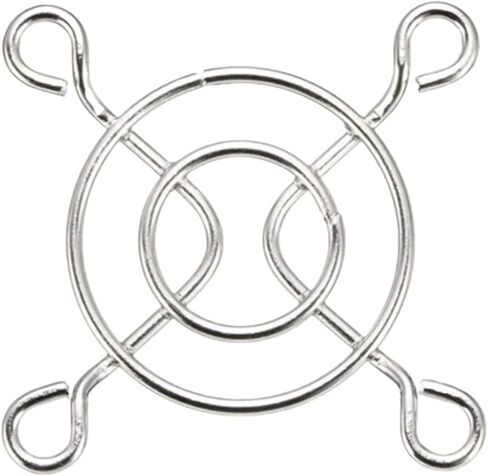 مروحة تبريد شواية معدنية للأصابع 4/5/6/7/8/9/12 سم هيكل شبكي حديدي تحويل خارجي مروحة تبريد غطاء معدني واقي مقاوم للصدأ (5 قطع، 9 سم) in Kuwait