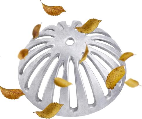 3 Pack Floor Sink Strainer Floor Drain Strainer Heavy Duty Aluminum Dome Sink Drain Strainer Floor Drain Cover for Kitchen, Bar, Outdoor Garden or Bath 5-1/4" Diameter x 2-1/4"H in Saudi Arabia