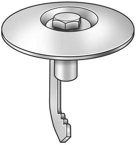 Grating Clip, Close Mesh, PK50 in Kuwait