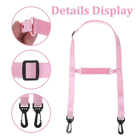 2 Set Shower Lanyard for Mastectomy Drain Holder,Adjustable Drains Lanyard Post Surgery Nylon Drain Holder After Tummy Tuck Mastectomy Abdominal Debridement Breast Cancer Post (Pink,Black) in Kuwait