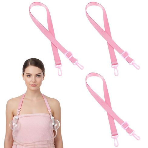 Sibba 3 Pack Shower Lanyard for Mastectomy Drain Holder, Abdominal Debridement Breast Cancer Tummy Tuck Patients Surgical Drain Holder, Mastectomy Recovery Supplies Drains Holders with 2 Hooks in Kuwait