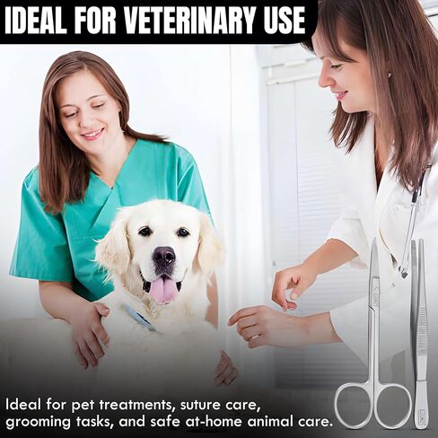 HADIZ Suture Removal Kit Includes Suture Removal Scissor Forceps Stainless Steel Suture Removal Tools in Kuwait