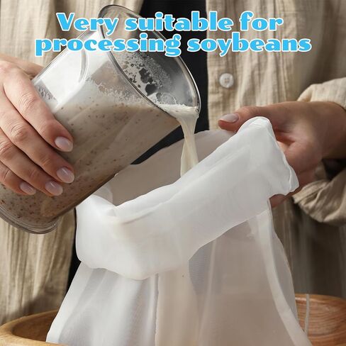 5-Gallon Mesh Filter Bags, 5 Color Fine Nylon Mesh Strainer Bag Set, Reusable Filter Bag for 5 Gallon Bucket, Premium Pressing Screen & Storage Pouch (25 to 220-Micron) in Kuwait