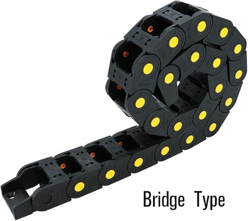 Parts 1pcs 1 Meter Nylon Cable Drag Chain for Router Multiple Models Inner Height 35/45(35x100 mm,Bridge Type) in Saudi Arabia