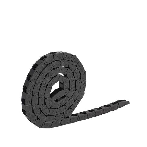 سلاسل الكابلات 7*7 مللي متر نوع الجسر غير مفتوح 1 متر سلسلة سحب نقل البلاستيك للآلة 1 متر (15 مللي متر) in Kuwait